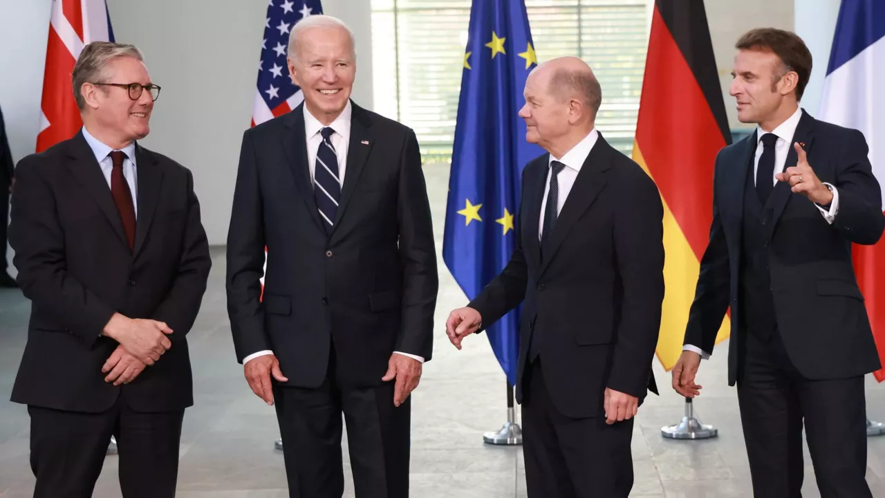 Biden-Scholz-Macron-Starmer-efe