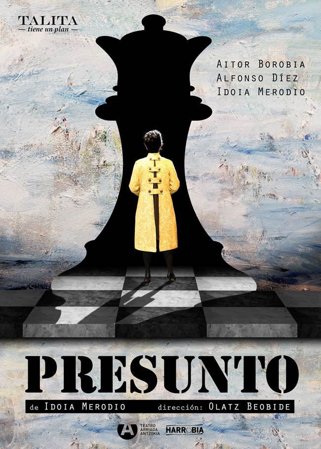Presunto juega con claras referencias al juego de ajedrez.