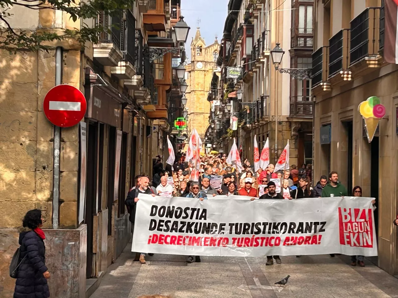 Deshazkunde turistikoa manifestazioa Donostia