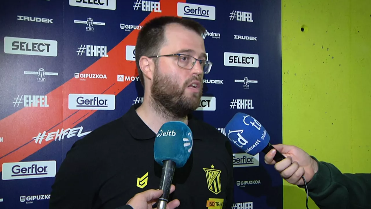 Álex Mozas, entrenador del Bidasoa Irun