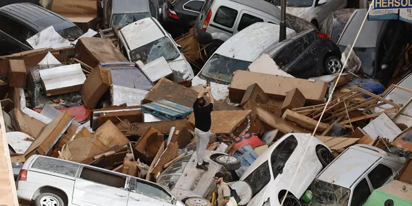 Sedaví (Valencia). Foto: EFE