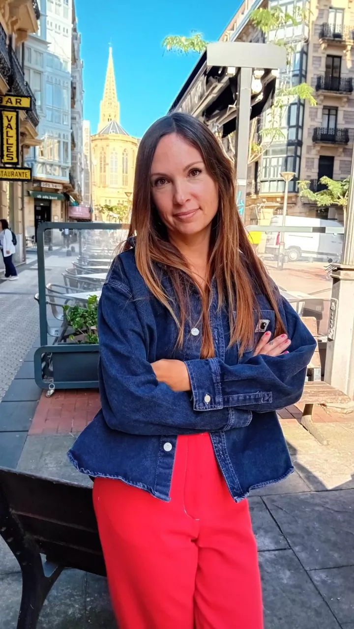 Christine, estadounidense afincada en San Sebastián