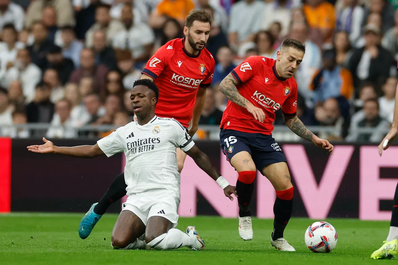 Osasuna comenzará la Liga en el Santiago Bernabéu. Foto: EFE.
