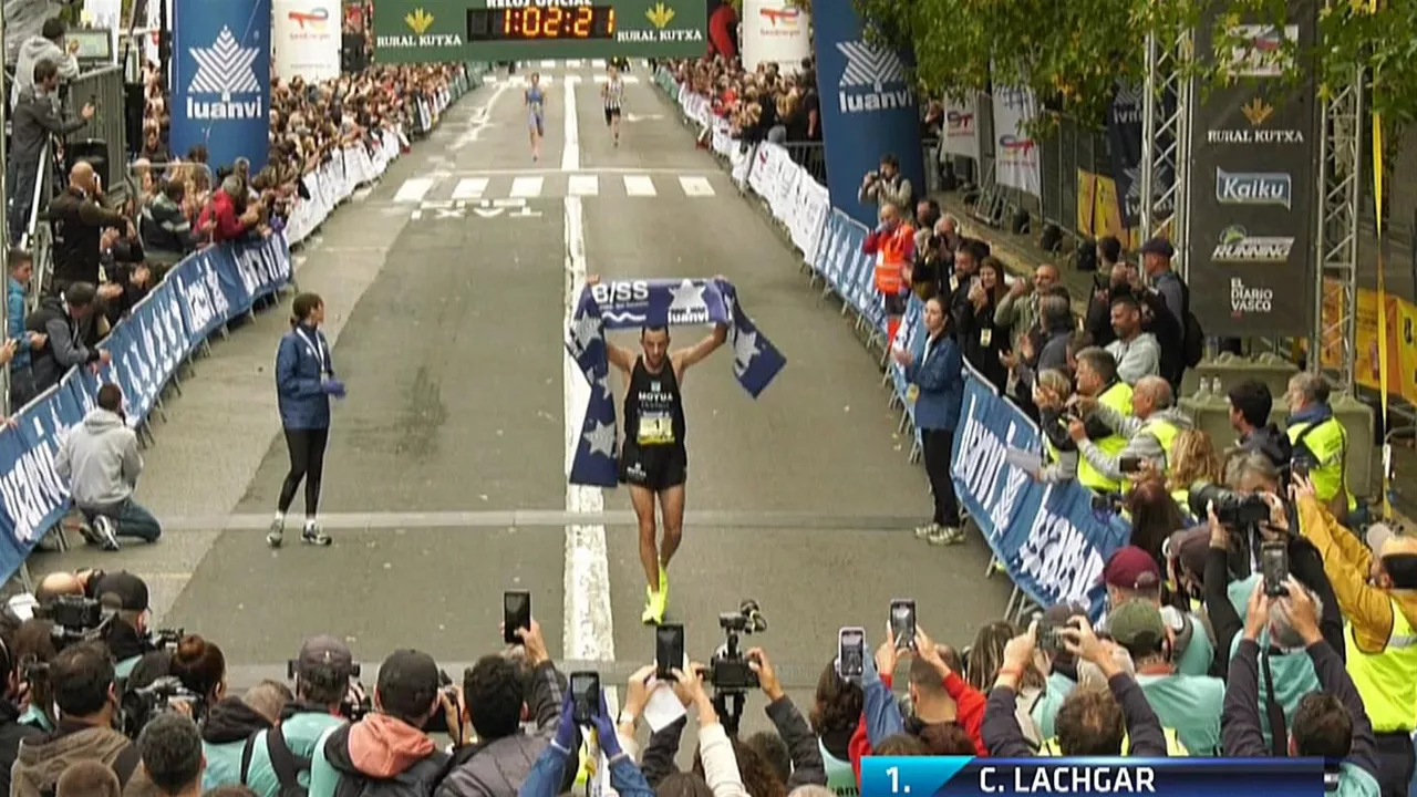 Chakib Lachgar helmugara iritsi denean