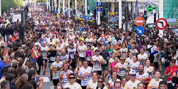Behobia-Donostia 2024. Argazkia: Efe.