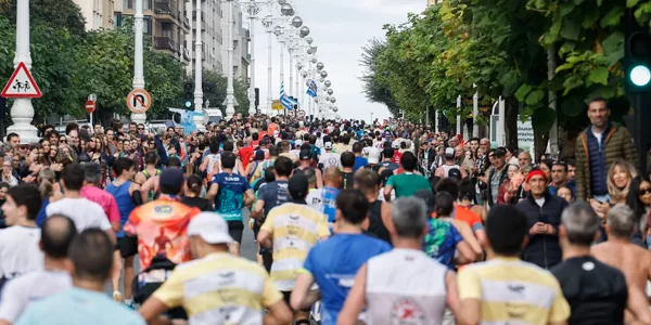 Behobia-Donostia 2024. Argazkia: Efe.