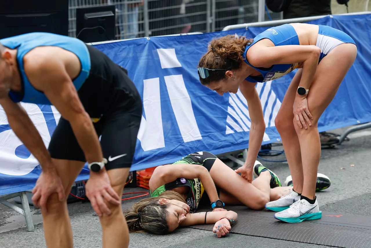 Mireia Guarner, Behobia-Donostia 2024. Argazkia: Efe.
