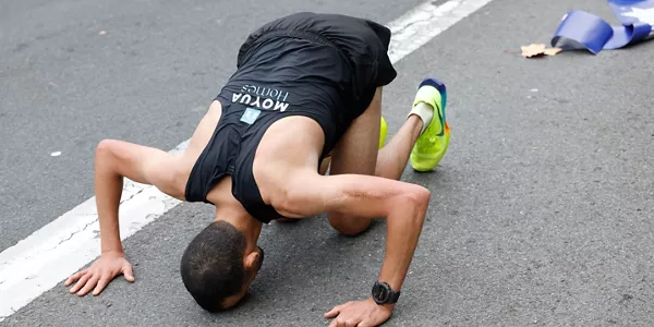 Chaquib Lachgar. Behobia-Donostia 2024. Argazkia: Efe.