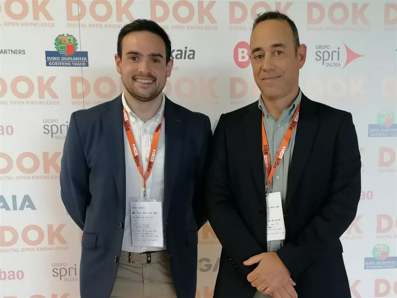 Unai Ugarte, Ceo de IELLOW, y Julen Larrea, es consultor de EATEAM