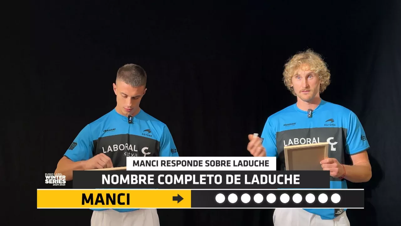 Manci y Laduche, puntistas del Winter Series