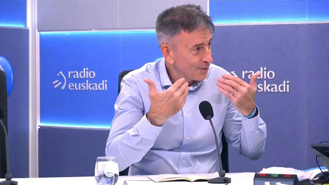 El presidente de UNICEF Euskadi, Joseba Madariaga.