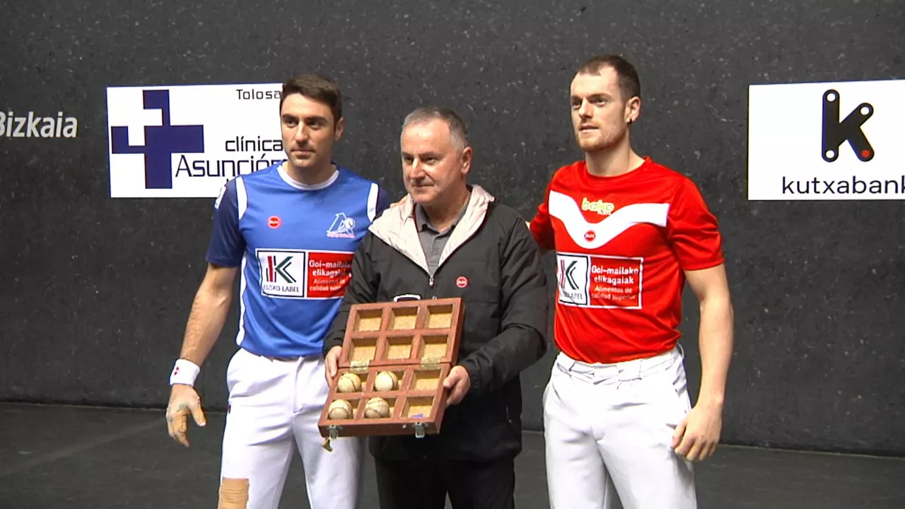 Lau t'erdiko finalerako materiala aukeratu dute Lasok eta Etxeberriak