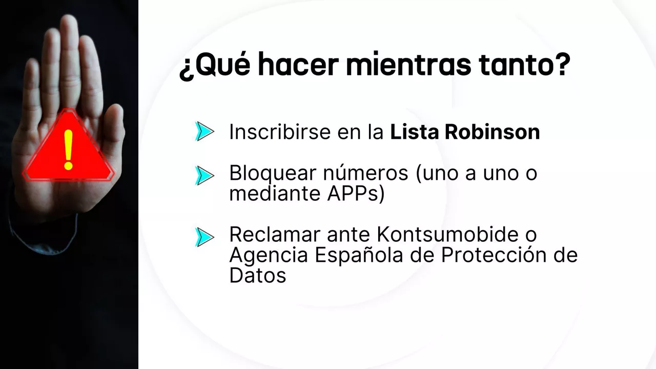 llamadas antispam qué hacer