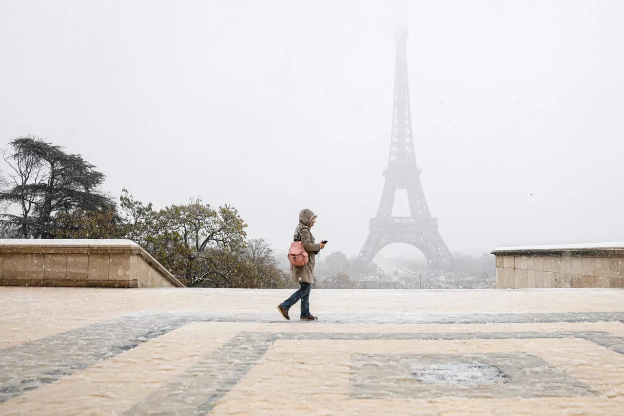 Elurra nieve Paris EFE