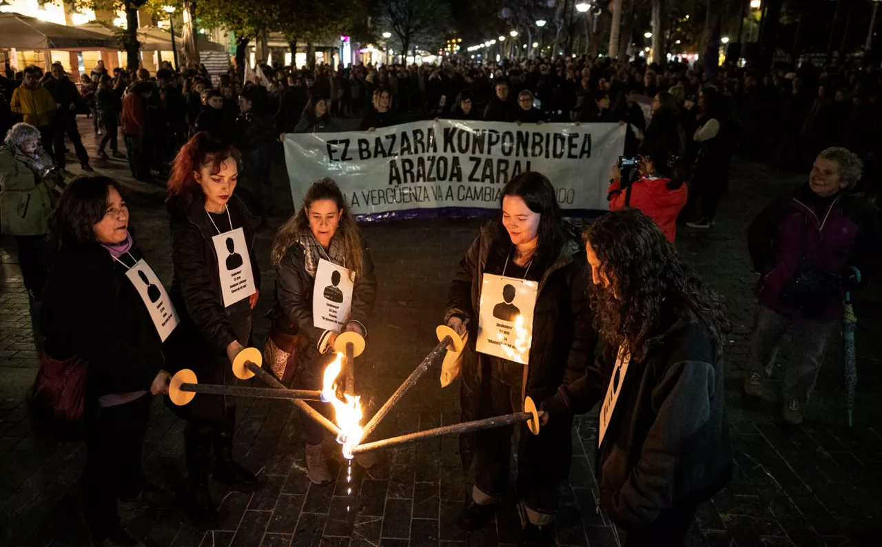 manifestacion-San-Sebastian-25N-efe