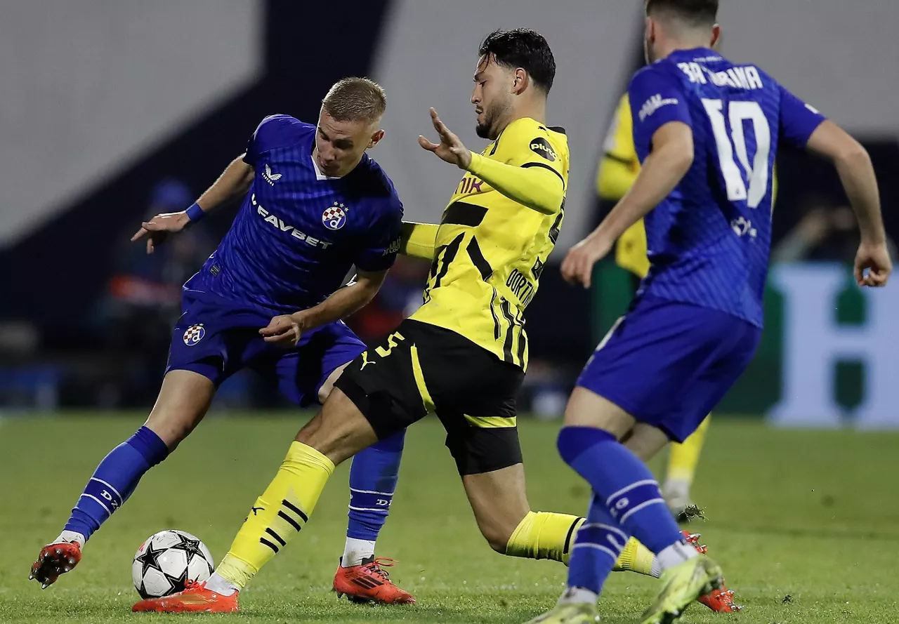 txapeldunen liga 2024: dinamo zagreb-borussia dortmund. efe