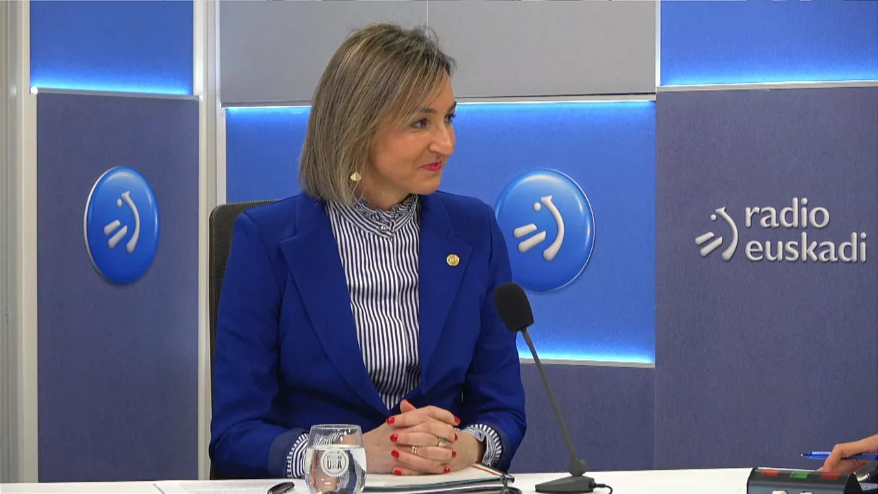 María Ubarretxena, la consejera de Gobernanza, Administración Digital, Autogobierno y Portavocía.
