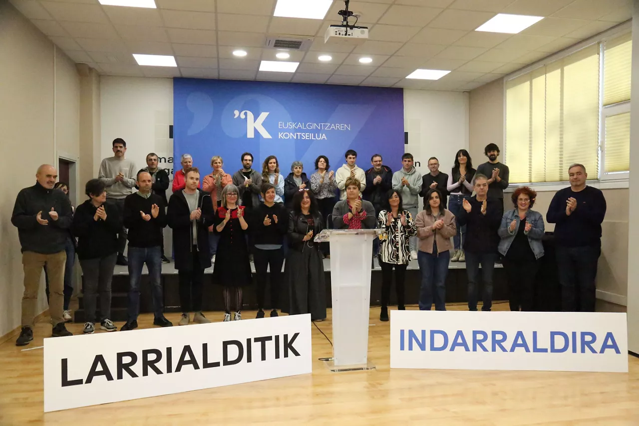 euskalgintzaren KONTSEILUA larrialditik indarraldira