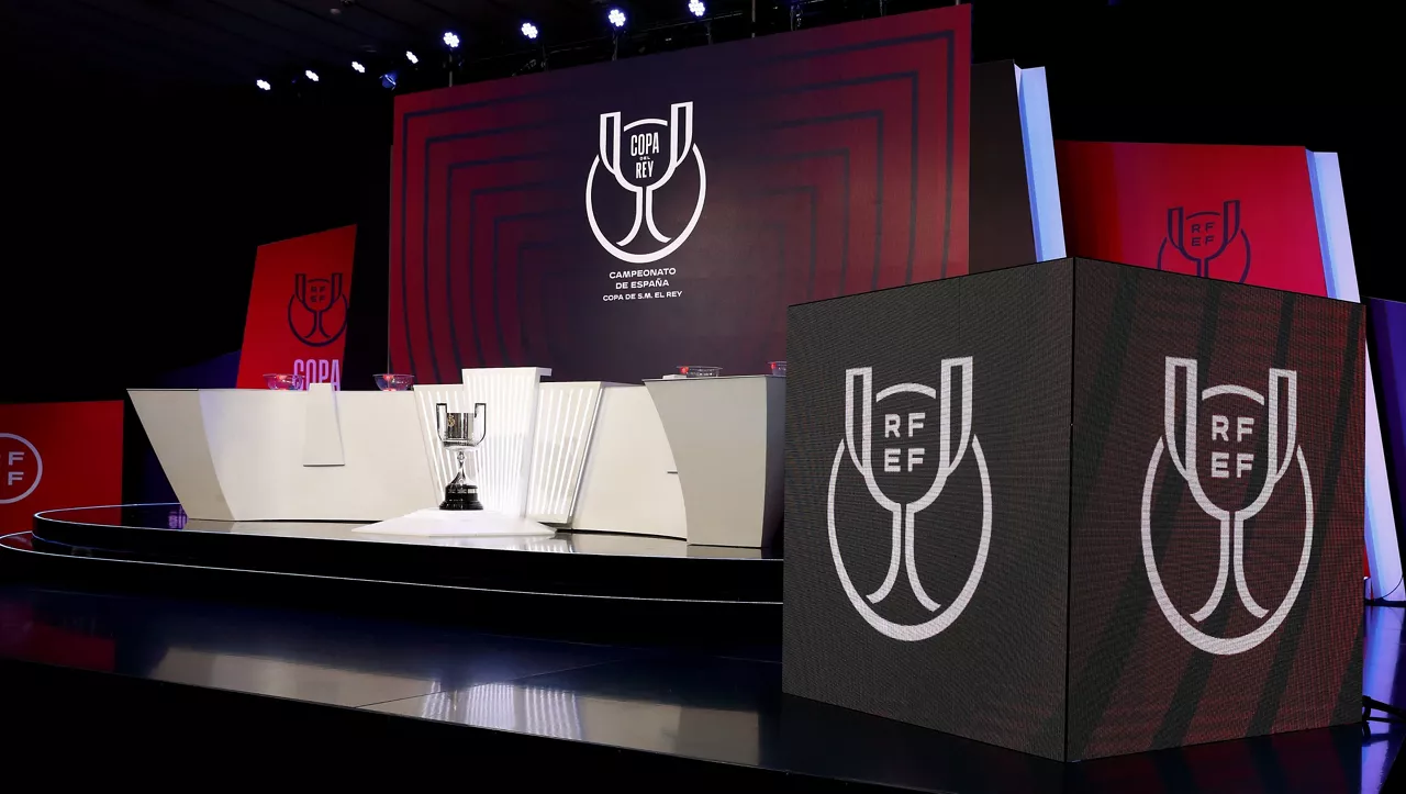 Errege Kopako zozketa. Argazkia: RFEF