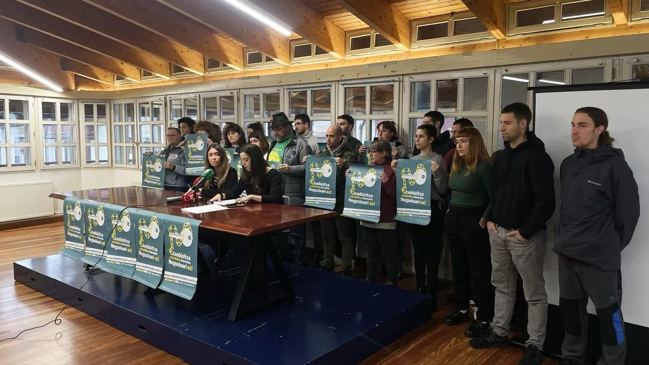 sindicatos de vivienda Euskal Herria manifestacion
