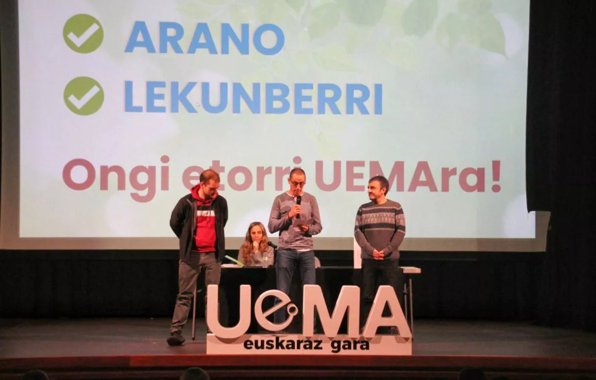 Arano-Lekunberri-ongietorri