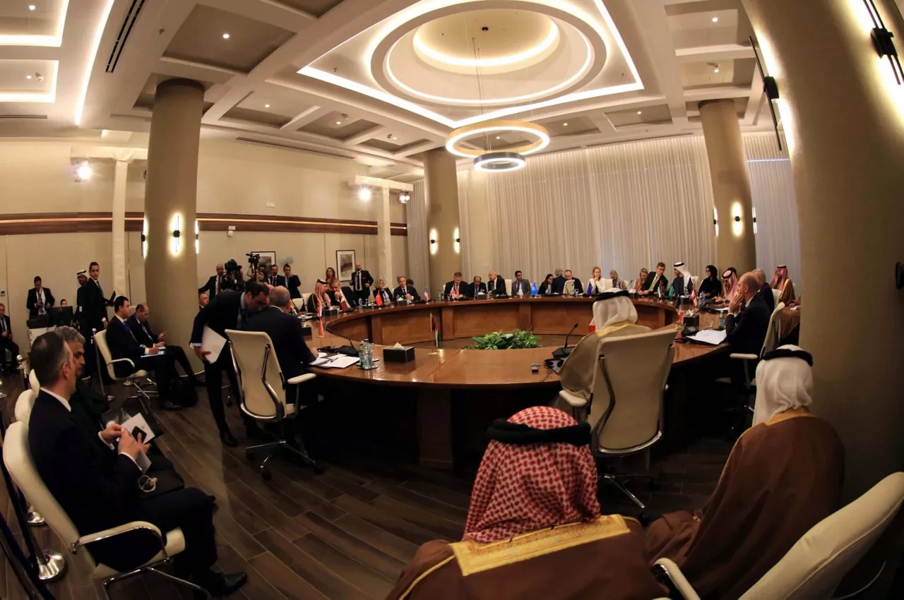 Liga arabiarraren bilkura Jordanian EFE