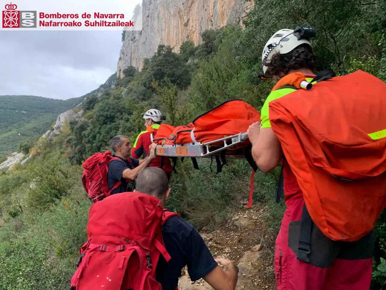 GRT bomberos navarra erreskateak rescates @bomberos_na