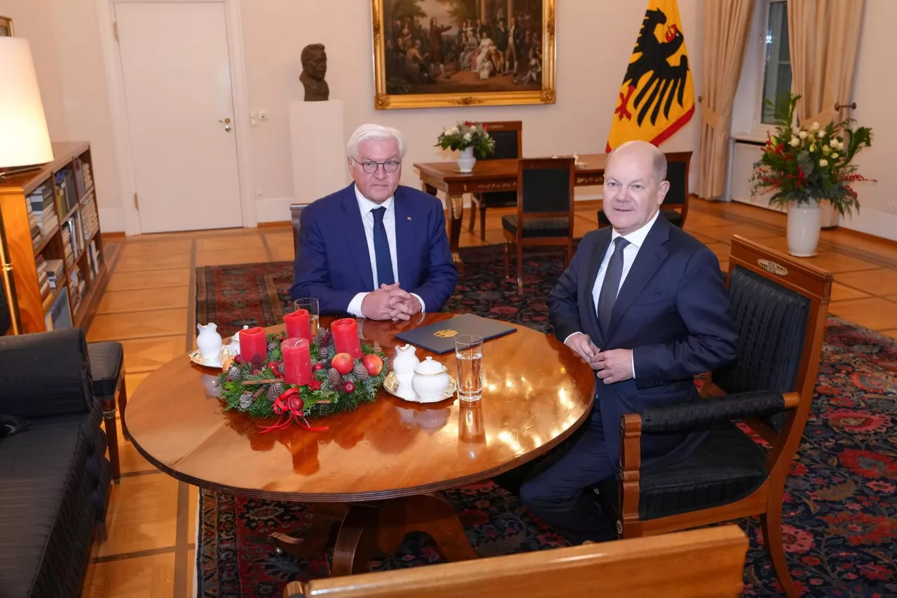EFE Olaf Scholz President Steinmeier