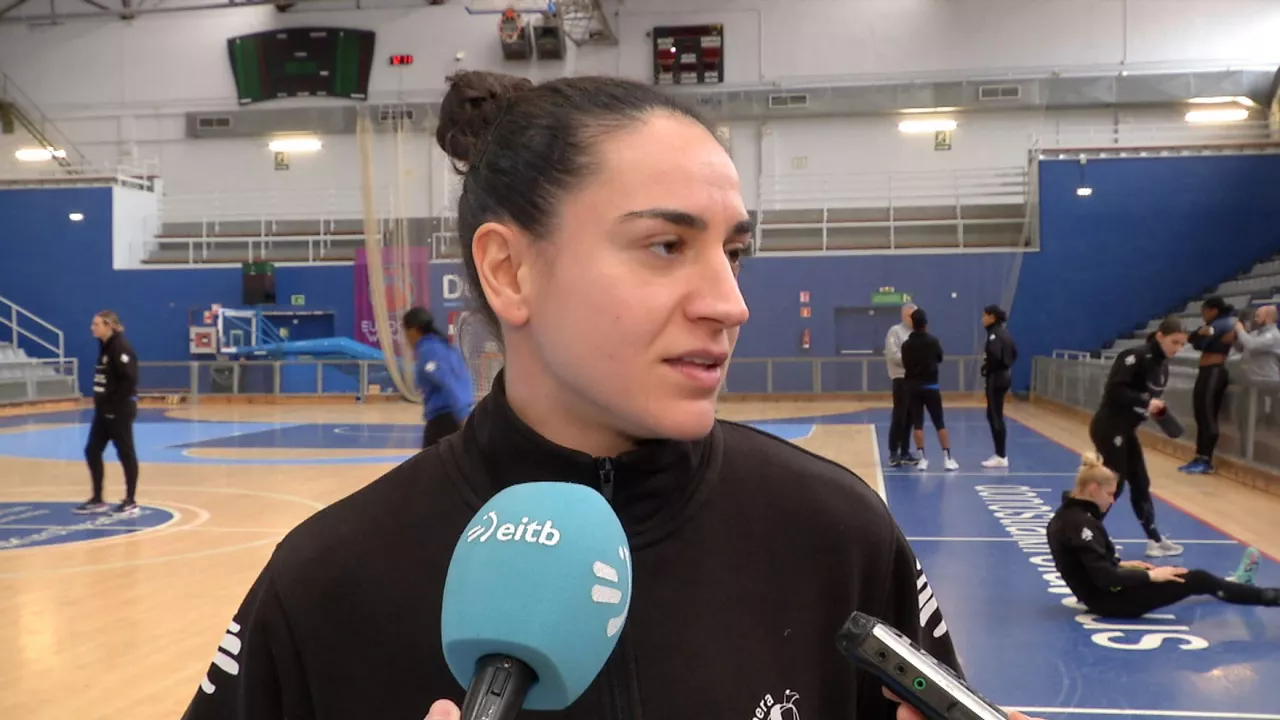 Esther Arrojeria, jugadora del Bera Bera