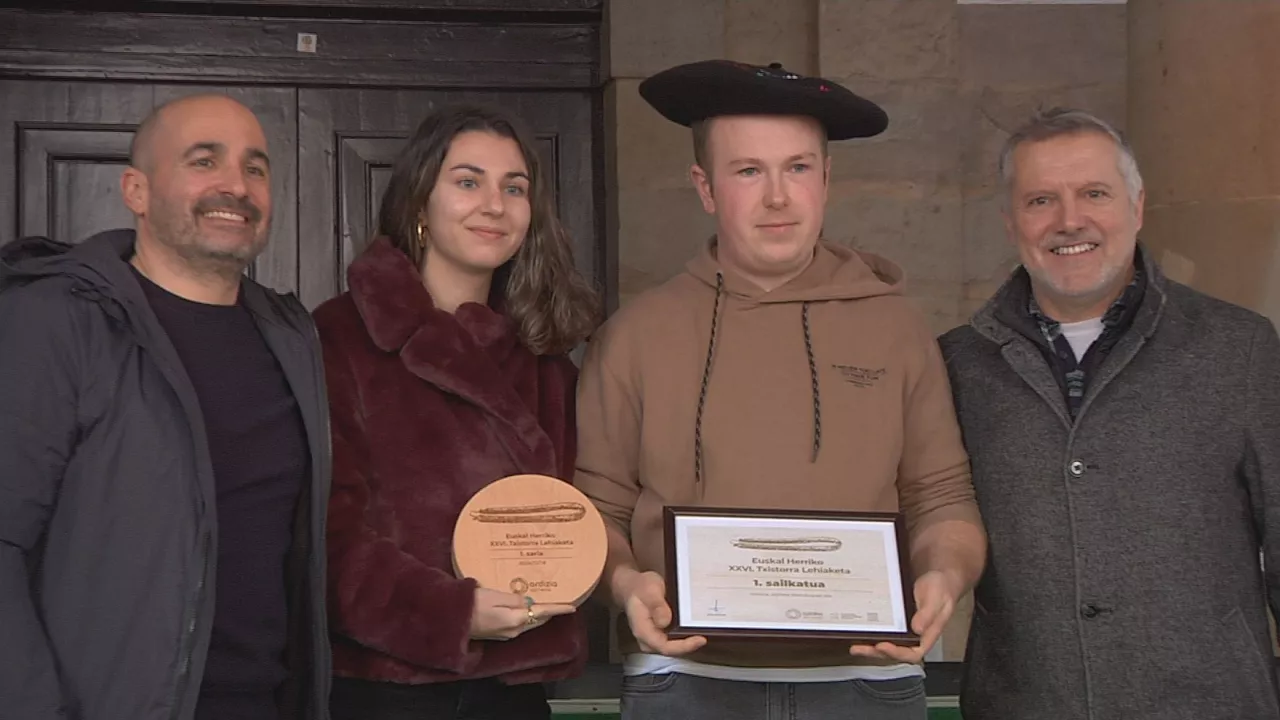 euskal herriko txistorra txapelketa ordizia aitor baleri miren pagola harategia eitb