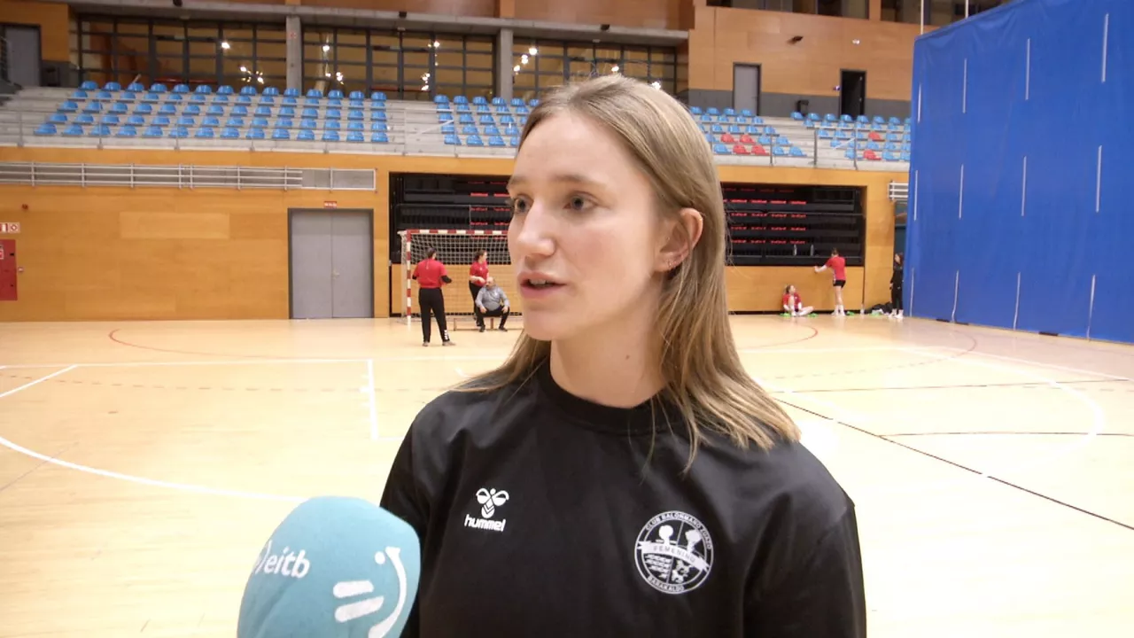 Izei Permach, jugadora del Zuazo Barakaldo