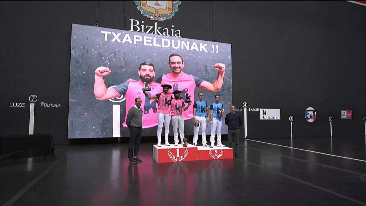 Pablo Fusto eta Ibai Perez pala txapeldunak