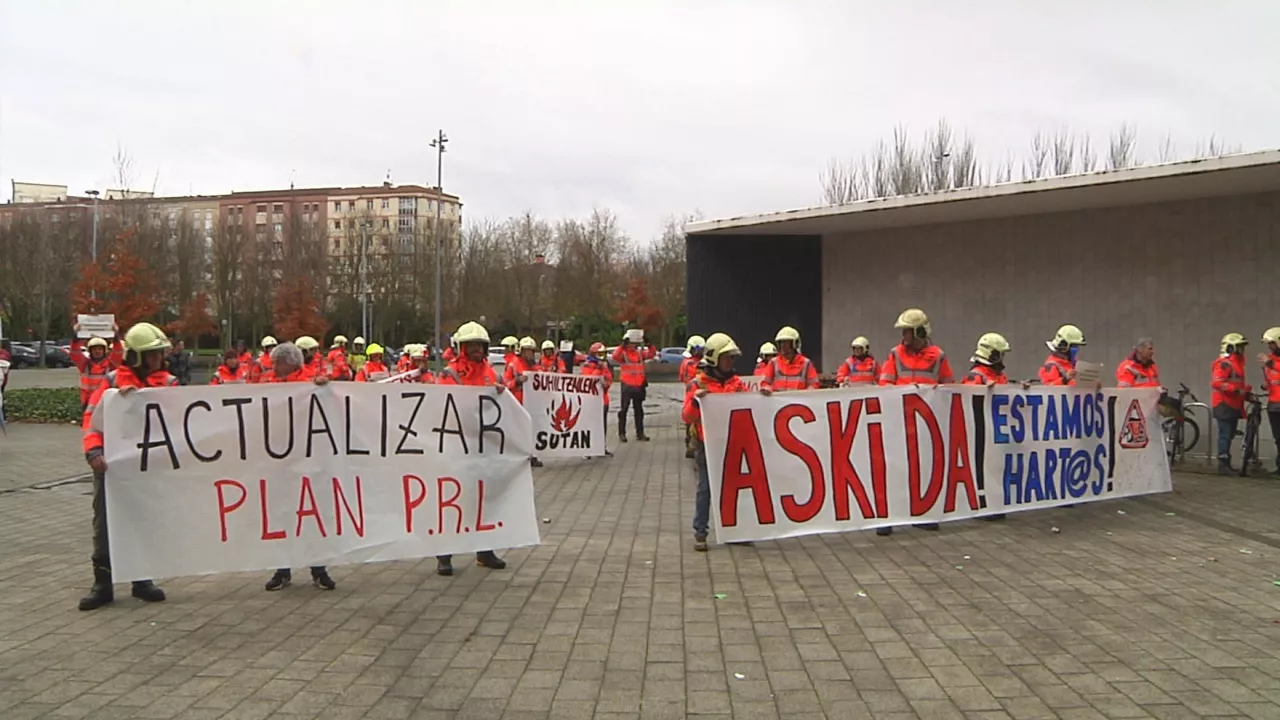 suhiltzaileak gasteiz protesta