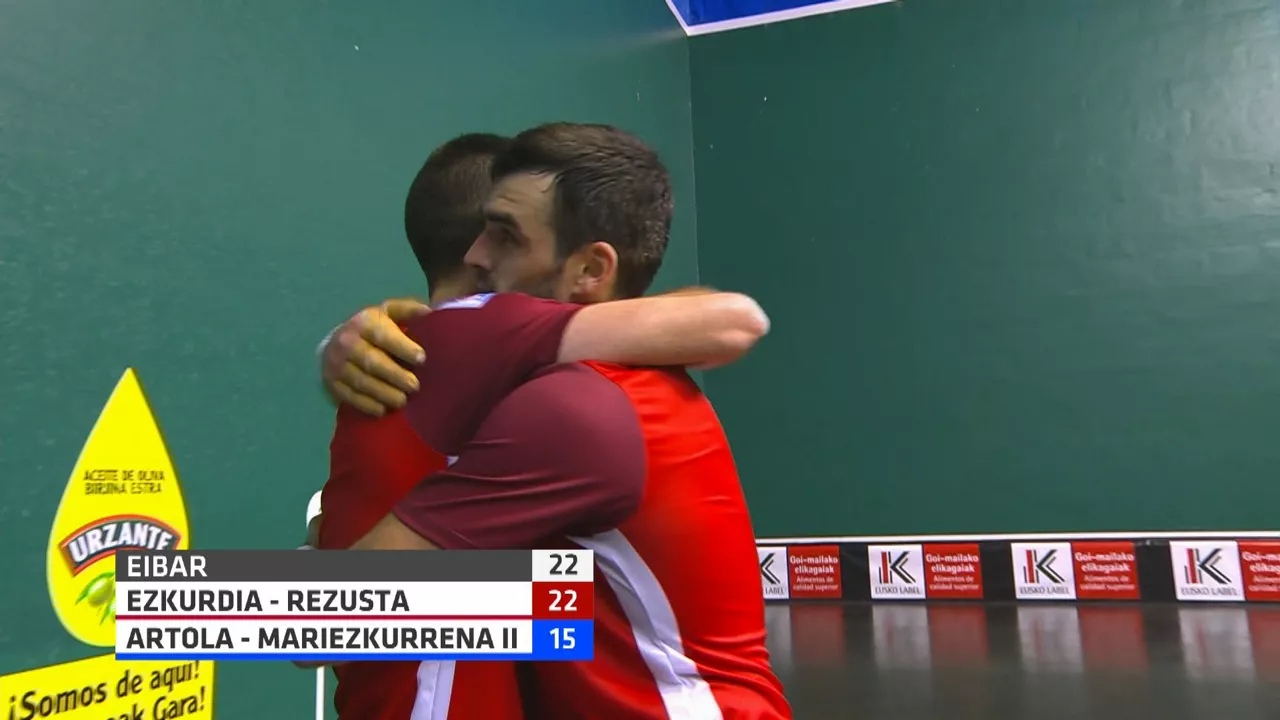 Ezkurdia eta Rezusta izan dira nagusi 5. jardunaldiko partidan