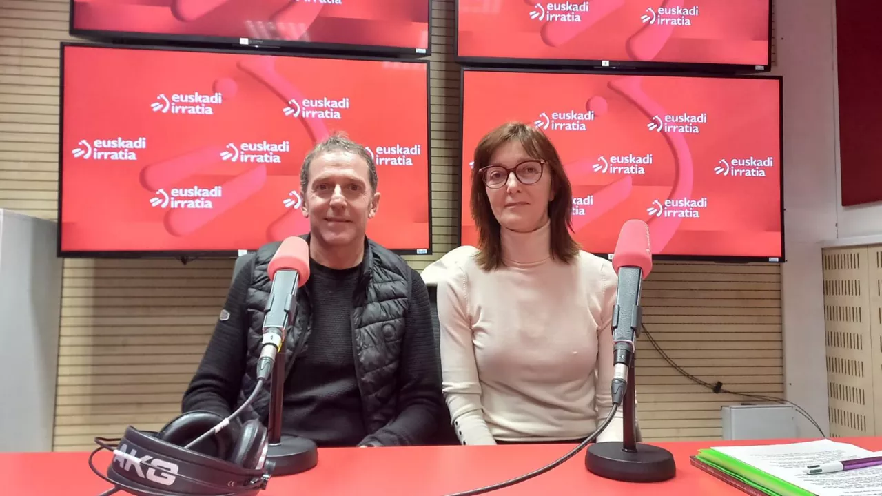 Juantxo Agirre eta Itziar Alkorta