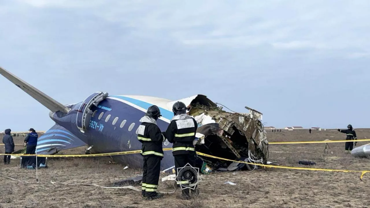 accidente avion azerbaijan EFE