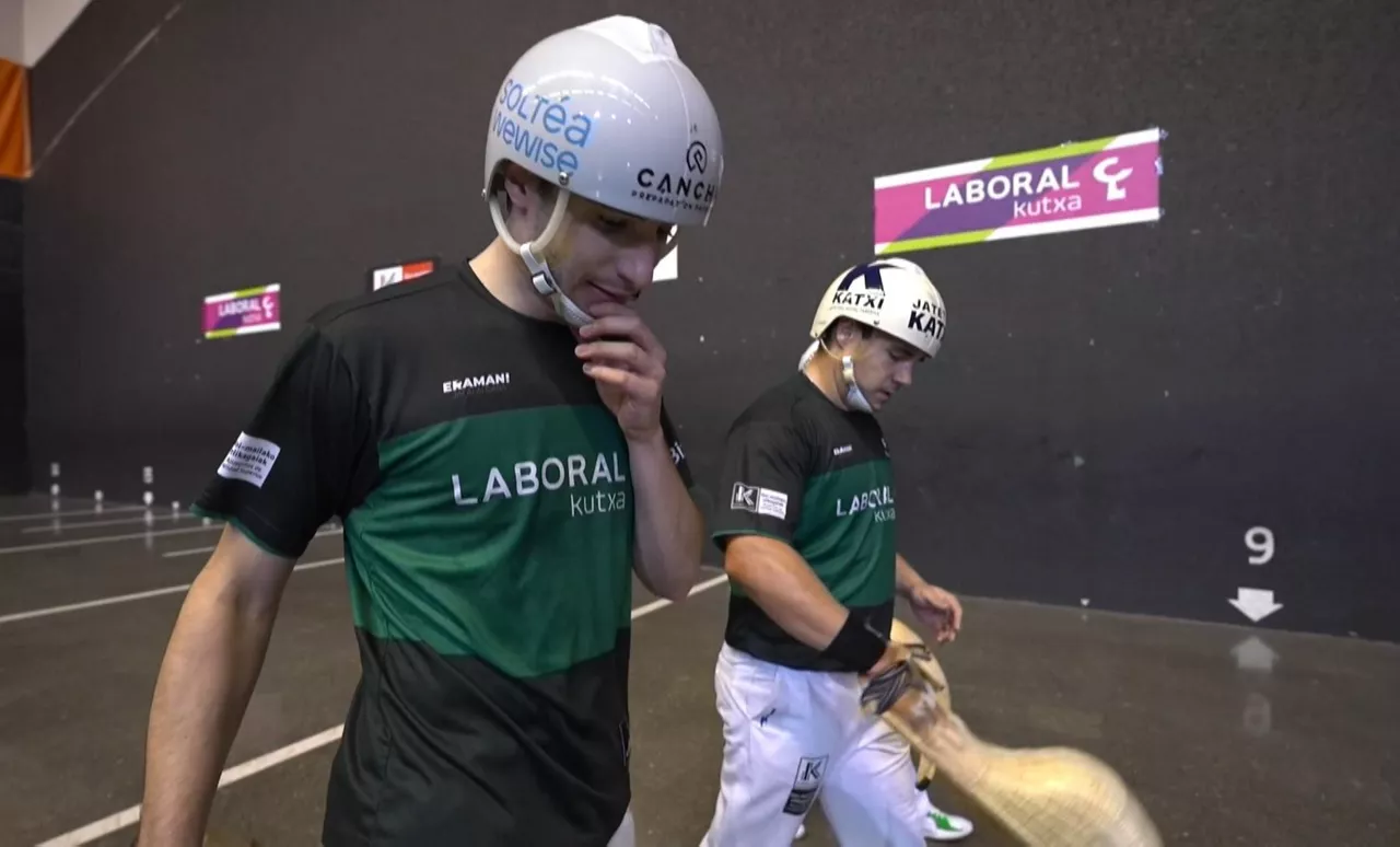 Johan eta Lekerika, norgehiagoka bukatuta. Argazkia: EITB Media.