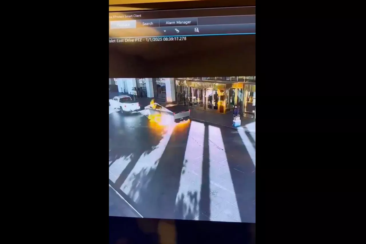 las vegas-tesla-explosión trump-efe