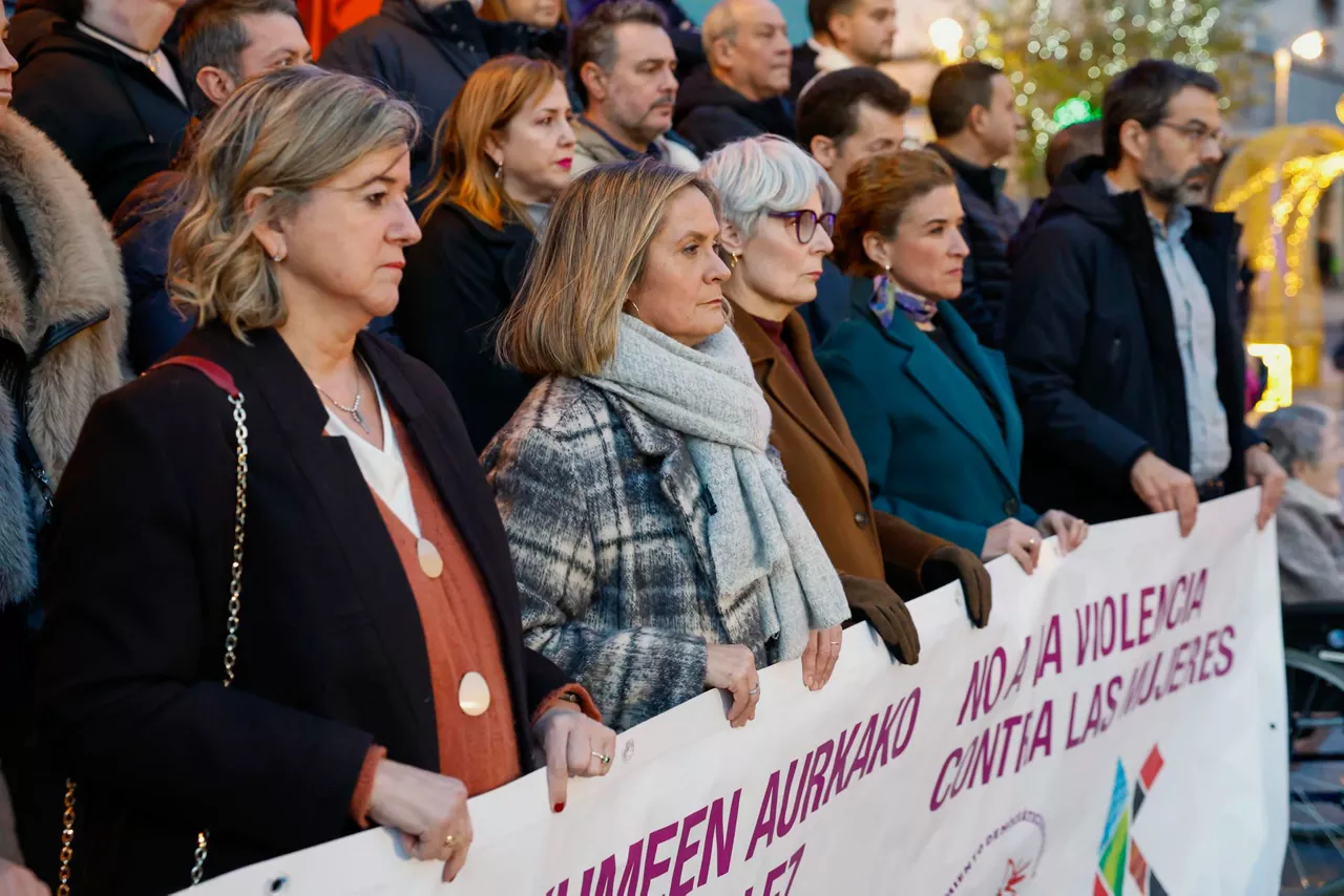 hilketa matxista gaitzesteko elkarretaratzea barakaldon efe