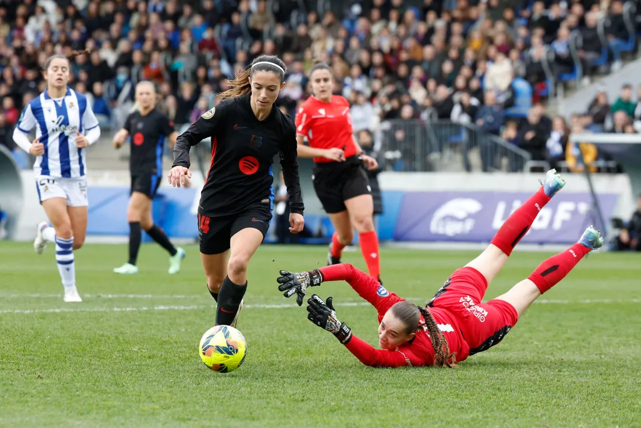 Aitana Bonmati eta Elene Lete Reala - Bartzelona