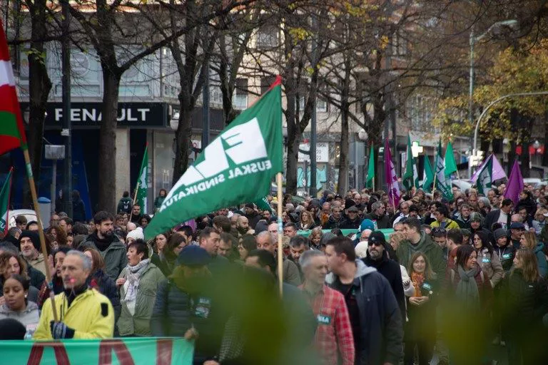  ela manifestazioa langileak