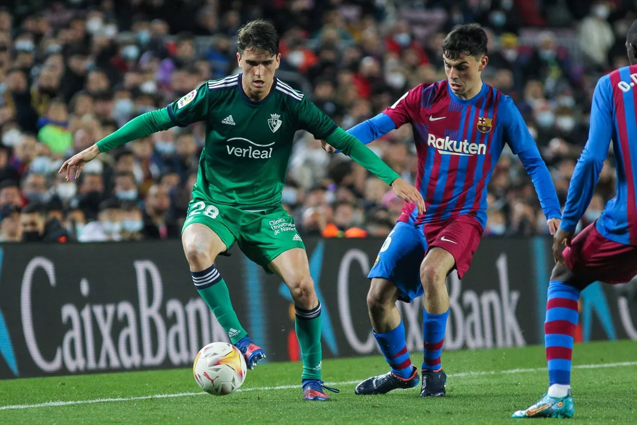 Javi Martínez deja Osasuna y jugará en el Eibar. Foto: EuropaPress.