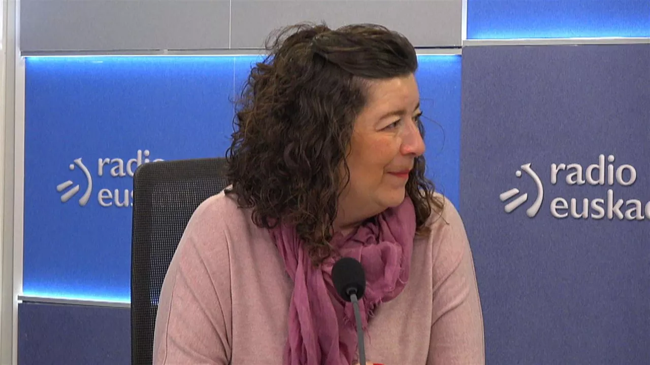 La secretaria general de CCOO Euskadi, Loli García.