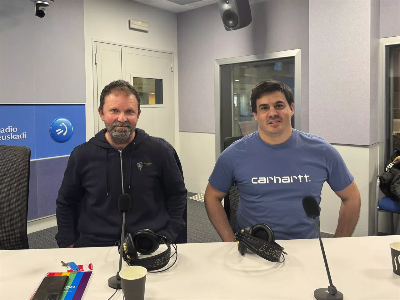 Iñaki Alonso e Iñigo Gómez.