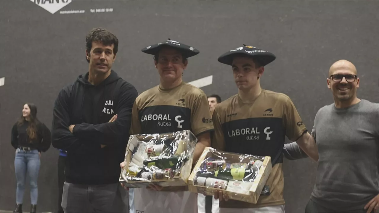 Erkiaga eta Argoitia txapeldunak Berriatuko Master Series