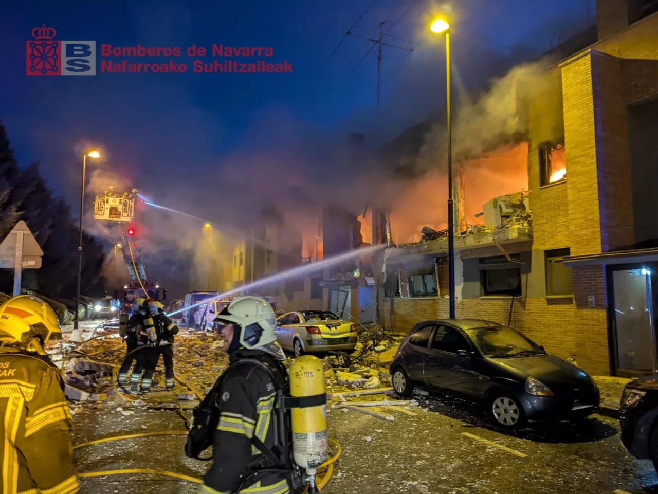 noain explosión leherketa iturria: bomberos de navarra