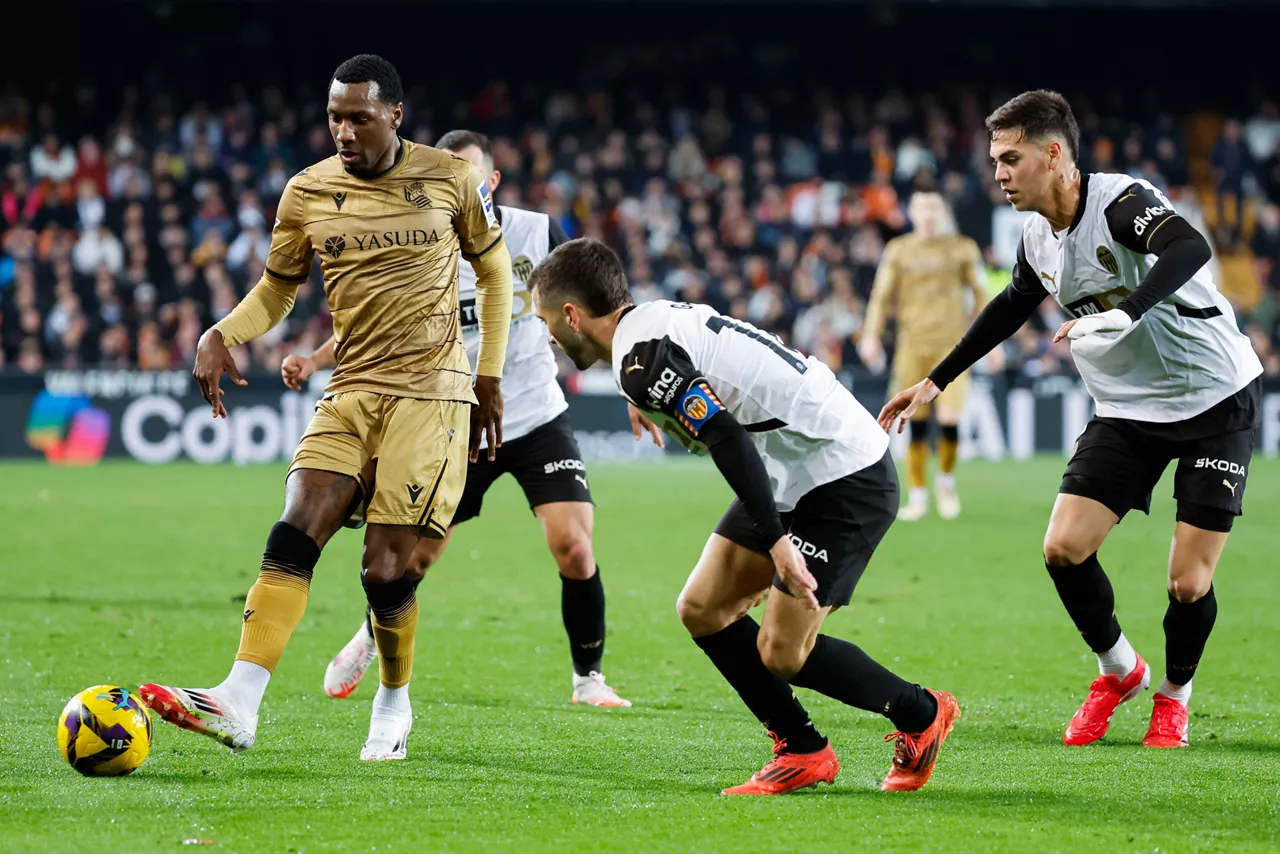 La Real en Mestalla