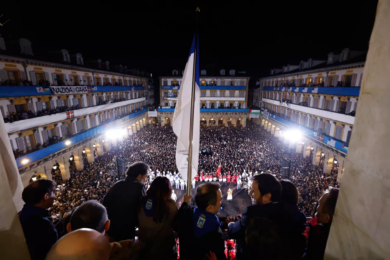 Danborrada tamborrada arriada EFE