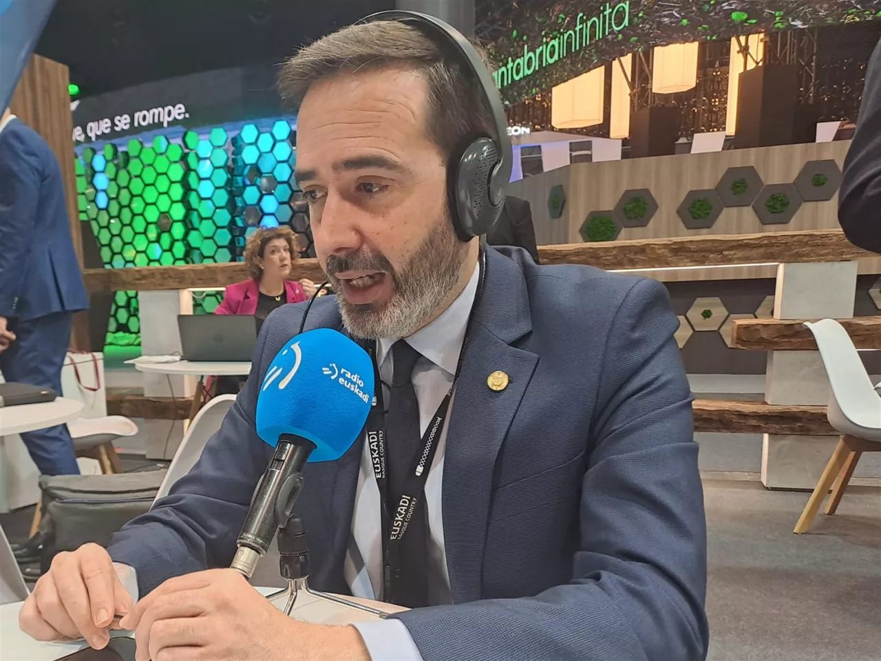 Javier Hurtado, el consejero de Turismo, Comercio y Consumo del Gobierno Vasco.
