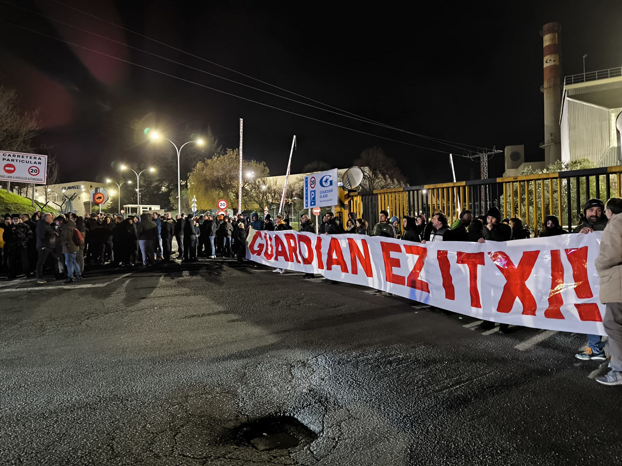 guardian-protesta- llodio laudio labea apagado-horno-eitb